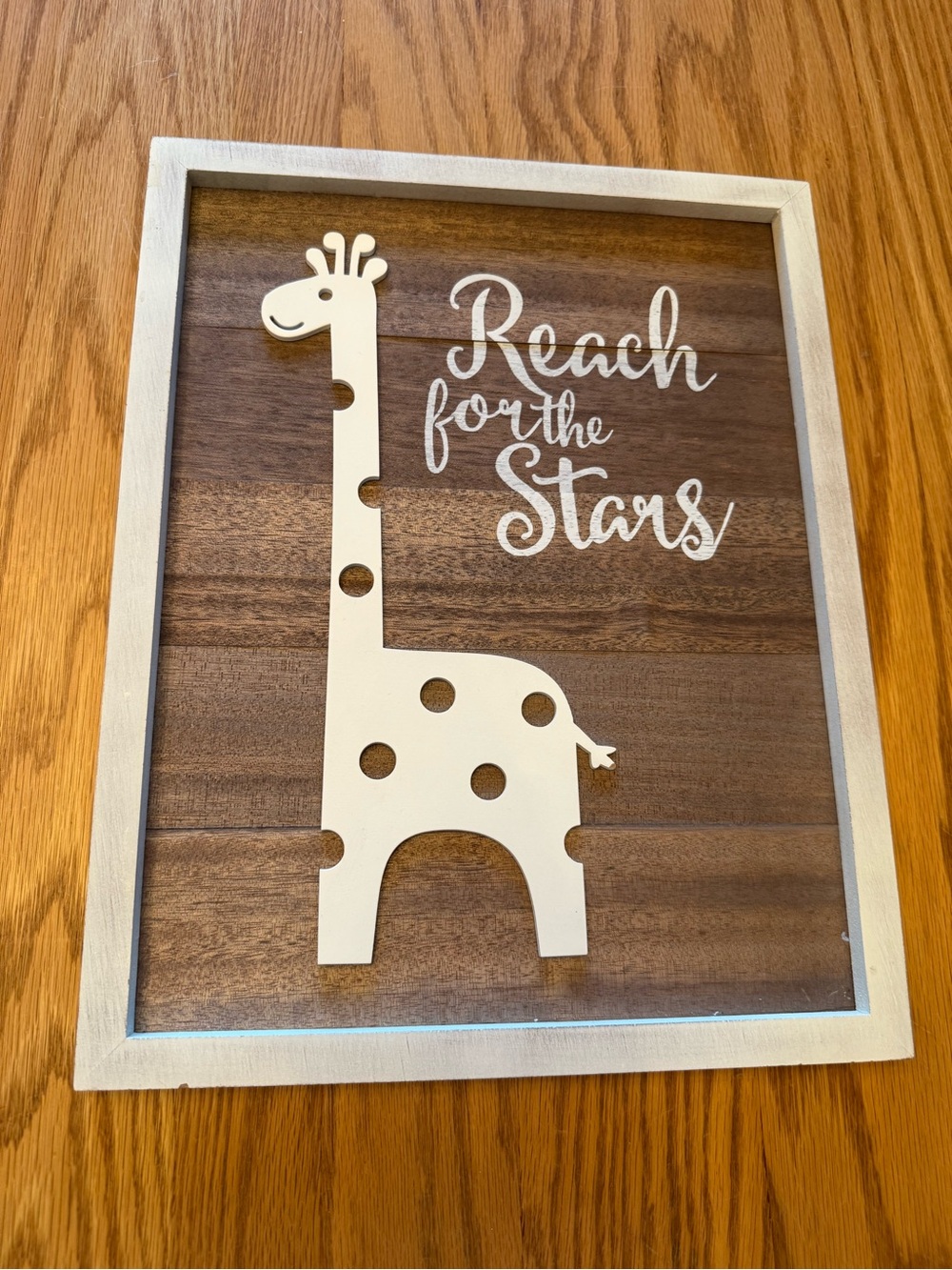 Set of 3 Giraffe and Owl Wall Art Pieces